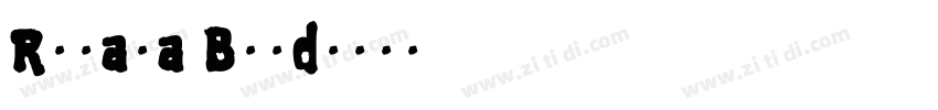 Rotana Bold字体转换